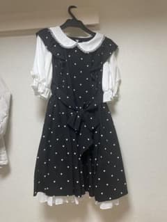 milky fille closet ハート柄ドレス 半袖のサムネイル