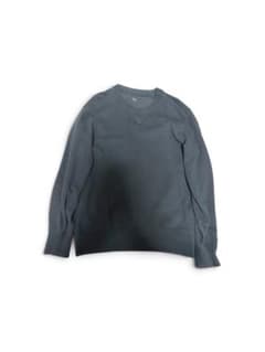 UNIQLO クルーネック スウェット ブラック Mのサムネイル