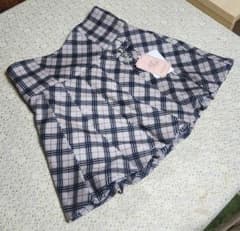ミシェマカ Original checkered skirt pantsのサムネイル