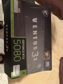 MSI GeForce RTX 5080 VENTUS 3X 本体