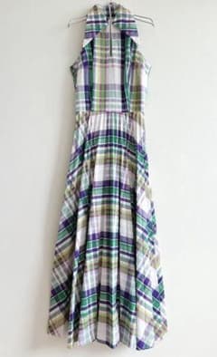 70s vintage マキシ丈ワンピース ジャンティーク fizz 着画 oz - メルカリ