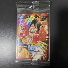 コ*ラ様 新品・未開封☆ワンピース ミラバト超オメガレアキャンペーン ルフィ プ ト*う様 新品・未開封☆ワンピース ミラバト 超オメガレアキャンペーン