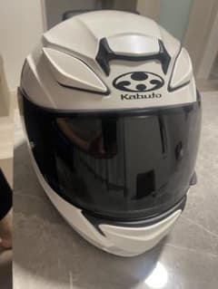 Kabuto フルフェイスヘルメット ホワイトのサムネイル