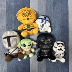スターウォーズ　ぶるぶるぬいぐるみ　３種コンプ