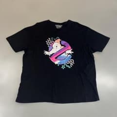격 레어! 2XL 사이즈 고스트 버스터즈 T셔츠 블랙