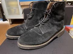 Dr. Martens メンズ スエード ブーツ ブラックのサムネイル