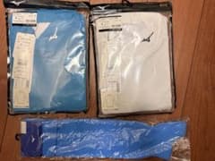 MIZUNO バイオギアシャツ ハイネック長袖 2枚セット XL＋ソックスのサムネイル