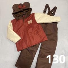 バースデイ スキースーツ ミニー スキースーツ スノー 130 ジャンプ