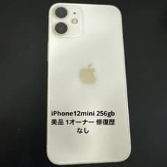 iPhone 12 mini 256gb SIMフリー 美品 1オーナーのサムネイル
