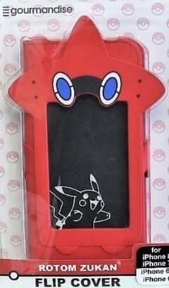 ポケットモンスター スマホケース フリップカバーロトム図鑑のサムネイル