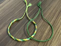 ハンドメイド ミサンガ アンクレット 2本セットのサムネイル
