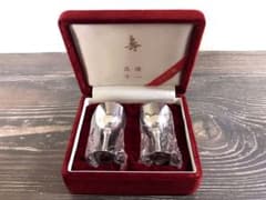 【希少レア】森進一 森昌子 引き出物　銀杯 器 盃 徳力銀製 1986年10月 サラブレッドコレクション namco限定 プライズ ミニ マスコット 全7種