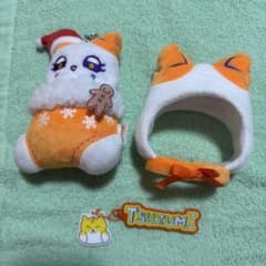 海老原鼓 ペンライトカバー ぬいぐるむチャーム アクリルキーホルダー