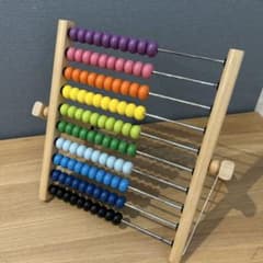 IKEA百玉そろばん　ウンデルホラ　知育玩具