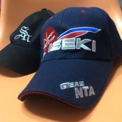 イセキキャップと他のキャップ　帽子、 再度値下げします。２個組み非売品のサムネイル