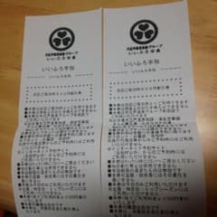 都蘭様専用☆大江戸温泉物語　500円分割引券2枚のサムネイル