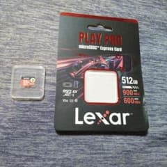 Lexar PLAYPRO 512GB microSDXCExpressカードのサムネイル
