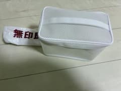 無印良品 ナイロンメッシュケース ホワイトのサムネイル
