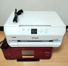 2台セット】エプソンEP-707A白（動作品)EP-808AR 赤（ジャンク) - メルカリ