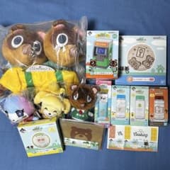 이치 반 쿠지 도부츠의 숲 타누포트 츠부키치 & 마메 키치의 티슈 케이스