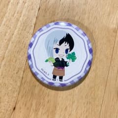 Dr.STONE】あさぎりゲン コラボカフェ本舗 ちびキャラ缶バッジ - メルカリ