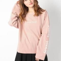 heather 袖ロゴ  袖ワイド ロンTのサムネイル