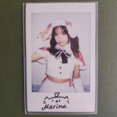 百瀬まりな 敬礼ポーズ サイン入りチェキ エリマリ姉妹 - メルカリ