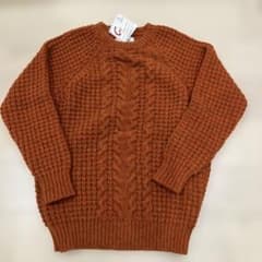 新品未使用 CORGI CABLE DONEGAL WOOL SWEATER - メルカリ
