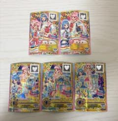 アイカツオンパレードカード ピュアパレットセット 5枚セット - メルカリ
