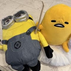 미니언 구데타마 봉제인형 2장 세트