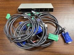 SANWA SUPPLY SW-KVM4LUN CPU切替器　値段交渉可のサムネイル