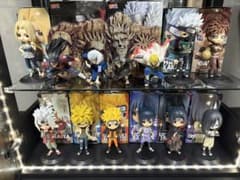 NARUTO PANEL SPECTACLE 4体+ Qposket 9体セット