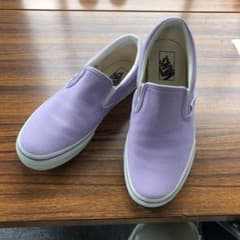 専用！☆VANS スリッポン 24cm 薄い紫色 送料込み ☆のサムネイル