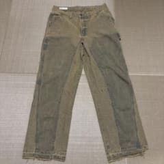 【ZARA】カーゴスタイルダメージデニムのサムネイル