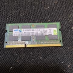 SAMSUNG 4GB PC3-12800S ノートPC用メモリー 本体のサムネイル