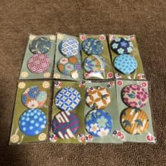 和柄 くるみボタン 詰め合わせセットのサムネイル