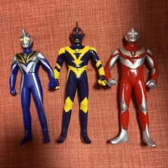 レア】 不滅のウルトラ戦士 セット2 フィギュア ソフビ レトロ