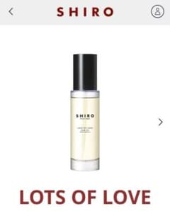 SHIRO LOTS OF LOVE ヘアオイル - メルカリ