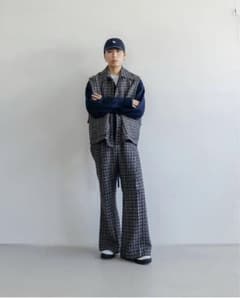 Sublations GLITTERY TWEED HELICREW VESTのサムネイル