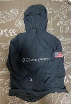 Champion チャンピオン / ハーフジップ ナイロンジャケット　Ｍのサムネイル