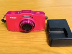 Nikon COOLPIX S31 ピンク CCDコンデジ 防水 電池純正充電器 - メルカリ
