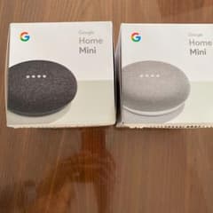 Google GOOGLE HOME MINI 2個セット　中古のサムネイル