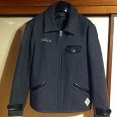 雷電様専用 crimie SAGE BRUSH L メルトン ジャケットのサムネイル