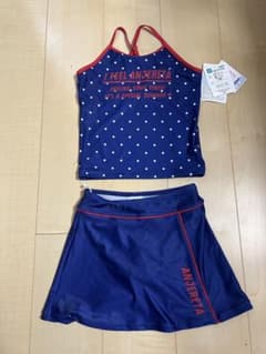 ANJERETA セパレート水着 140cm ドット柄のサムネイル