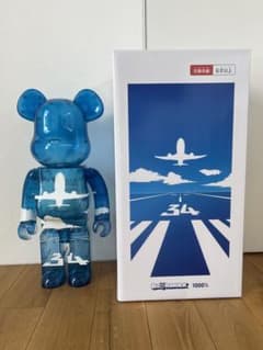 (限定)1000％ BE＠RBRICK for ANA ANAブルースカイのサムネイル