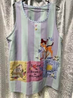 ディズニー　バンビ　エプロン　保育士のサムネイル