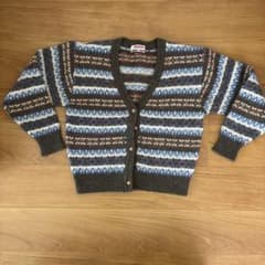 McGREGOR カーディガン Vネック 総柄 Mサイズのサムネイル