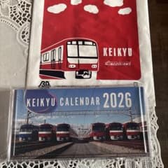 KEIKYU CALENDAR 2026 卓上カレンダー　京急　京浜急行のサムネイル