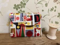 ハンドメイド ファスナーポケット付きミニ財布 おもちゃ箱のサムネイル