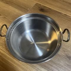 キングデンジ　KING DENJI 両手鍋 30cm ステンレス　8ℓ 高級鍋 キングデンジ KING DENJI 両手鍋 30cm ステンレス 8ℓ - メルカリ